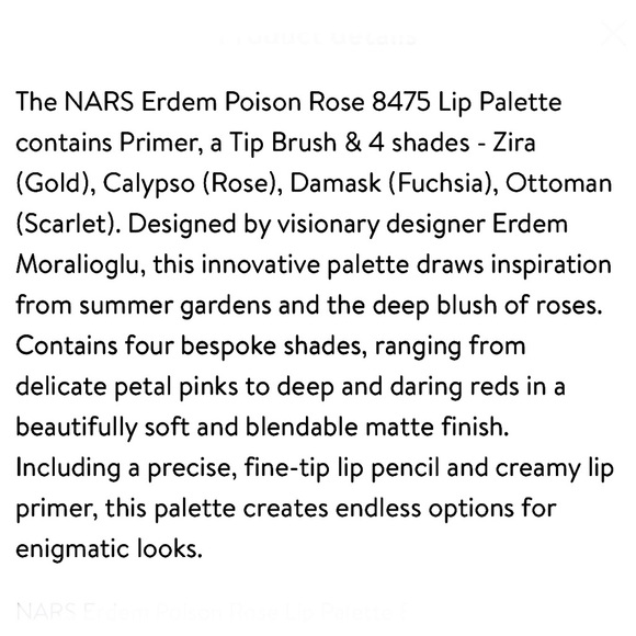 NARS NARCISSIST WANTED 11 CHEEK PALETTE. A TRUE BLUE EGO GLOWS BOLD*** - Picture 10 of 10